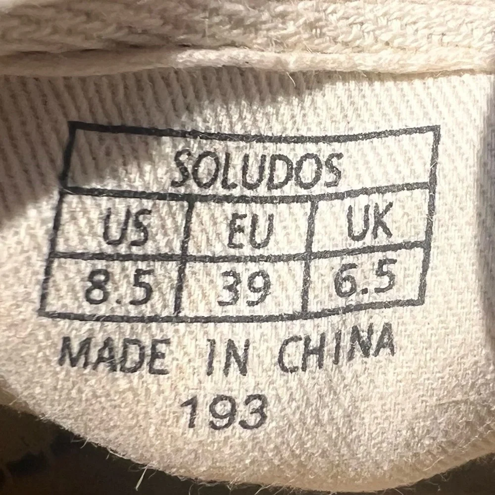 - Soludos 8.5 Black Smoking Espadrille! EUC!